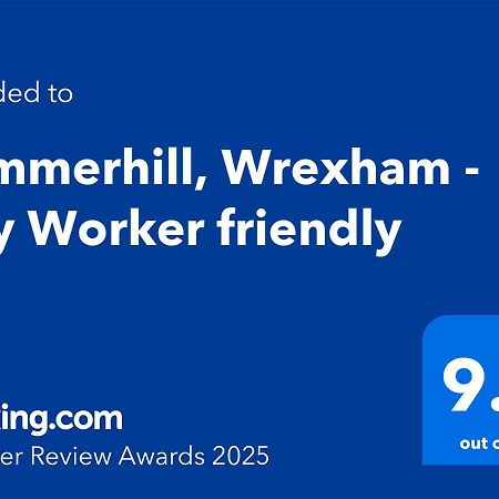 Summerhill, Wrexham - Key Worker Friendly Esterno foto