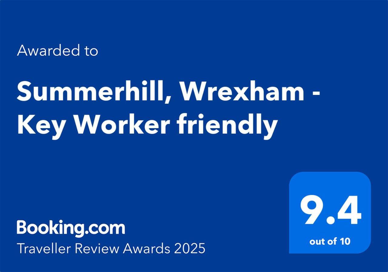 Summerhill, Wrexham - Key Worker Friendly Esterno foto